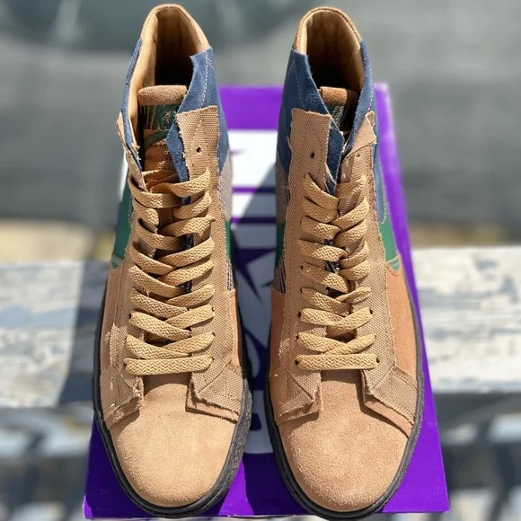 Men’s Nike SB US10 Zoom Blazer Mid
Premium 'Legend Dark Brown
Obsidian'. - Picture 8 of 13